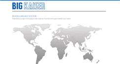 Desktop Screenshot of bigkaiser.com